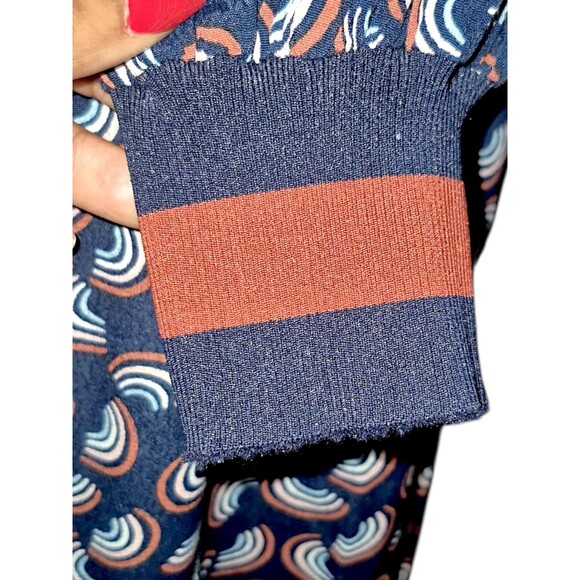 Boden Womens 10 Reg Rainbow Print Modest Crew Neck Dress Teacher Sunday School - Picture 5 of 7